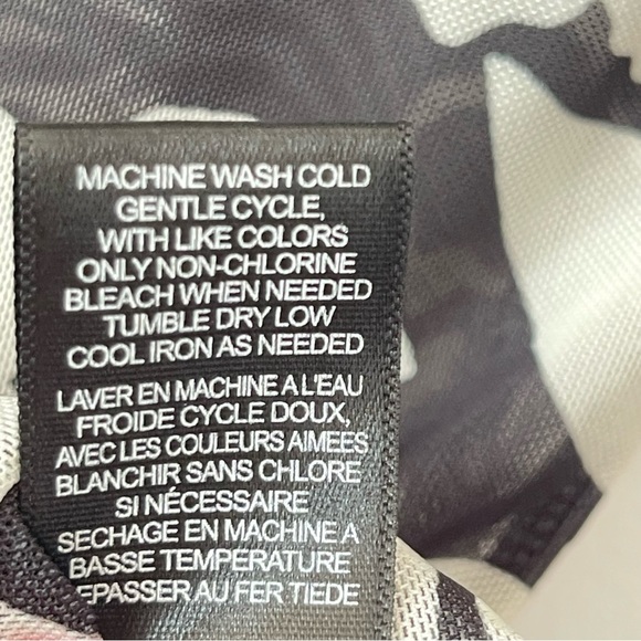 ❌SOLD❌Afrm x Revolve Miki Black Noir Rose Mesh turtleneck top with faux fur cuff - Picture 10 of 12